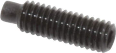 Value Collection - M3x0.50, 10mm OAL, Dog Point Set Screw - Grade 14.9 (45H) Alloy Steel, 1.5mm Key - Apex Tool & Supply