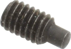 Value Collection - M4x0.70, 8mm OAL, Dog Point Set Screw - Grade 14.9 (45H) Alloy Steel, 2mm Key - Apex Tool & Supply