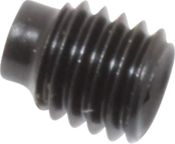 Value Collection - M5x0.80, 6mm OAL, Dog Point Set Screw - Grade 14.9 (45H) Alloy Steel, 2.5mm Key - Apex Tool & Supply
