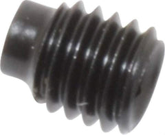 Value Collection - M5x0.80, 6mm OAL, Dog Point Set Screw - Grade 14.9 (45H) Alloy Steel, 2.5mm Key - Apex Tool & Supply