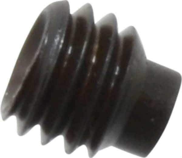 Value Collection - M6x1.00, 6mm OAL, Dog Point Set Screw - Grade 14.9 (45H) Alloy Steel, 3mm Key - Apex Tool & Supply