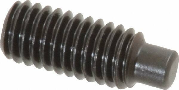 Value Collection - M6x1.00, 16mm OAL, Dog Point Set Screw - Grade 14.9 (45H) Alloy Steel, 3mm Key - Apex Tool & Supply