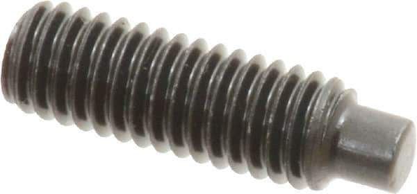 Value Collection - M6x1.00, 20mm OAL, Dog Point Set Screw - Grade 14.9 (45H) Alloy Steel, 3mm Key - Apex Tool & Supply