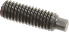 Value Collection - M6x1.00, 20mm OAL, Dog Point Set Screw - Grade 14.9 (45H) Alloy Steel, 3mm Key - Apex Tool & Supply