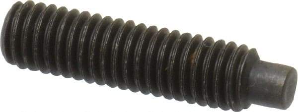 Value Collection - M6x1.00, 25mm OAL, Dog Point Set Screw - Grade 14.9 (45H) Alloy Steel, 3mm Key - Apex Tool & Supply