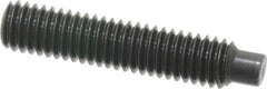 Value Collection - M6x1.00, 30mm OAL, Dog Point Set Screw - Grade 14.9 (45H) Alloy Steel, 3mm Key - Apex Tool & Supply