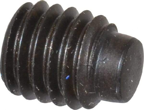 Value Collection - M8x1.25, 10mm OAL, Dog Point Set Screw - Grade 14.9 (45H) Alloy Steel, 4mm Key - Apex Tool & Supply