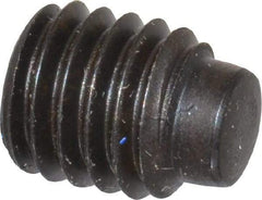 Value Collection - M8x1.25, 10mm OAL, Dog Point Set Screw - Grade 14.9 (45H) Alloy Steel, 4mm Key - Apex Tool & Supply
