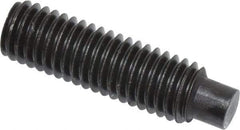 Value Collection - M8x1.25, 30mm OAL, Dog Point Set Screw - Grade 14.9 (45H) Alloy Steel, 4mm Key - Apex Tool & Supply