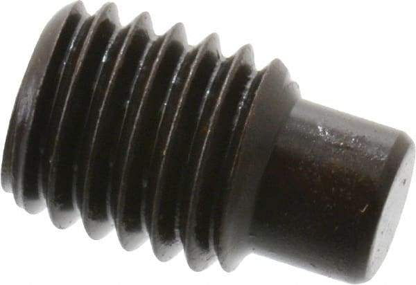 Value Collection - M10x1.50, 16mm OAL, Dog Point Set Screw - Grade 14.9 (45H) Alloy Steel, 5mm Key - Apex Tool & Supply