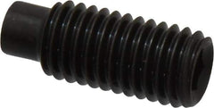 Value Collection - M10x1.50, 25mm OAL, Dog Point Set Screw - Grade 14.9 (45H) Alloy Steel, 5mm Key - Apex Tool & Supply