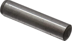 Value Collection - 4mm Diam x 18mm Pin Length Grade 8 Alloy Steel Precision Dowel Pin - Bright Finish, 1 Rounded End - Apex Tool & Supply