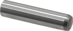 Value Collection - 5mm Diam x 22mm Pin Length Grade 8 Alloy Steel Precision Dowel Pin - Bright Finish, 1 Rounded End - Apex Tool & Supply