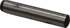 Value Collection - 5mm Diam x 28mm Pin Length Grade 8 Alloy Steel Precision Dowel Pin - Bright Finish, 1 Rounded End - Apex Tool & Supply