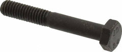 Value Collection - M6x1.00mm Metric Coarse, 40mm Length Under Head Hex Head Cap Screw - Partially Threaded, Grade 8.8 Steel, Uncoated, 10mm Hex - Apex Tool & Supply
