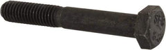 Value Collection - M8x1.25mm Metric Coarse, 55mm Length Under Head Hex Head Cap Screw - Partially Threaded, Grade 8.8 Steel, Uncoated, 13mm Hex - Apex Tool & Supply