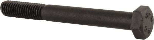 Value Collection - M8x1.25mm Metric Coarse, 70mm Length Under Head Hex Head Cap Screw - Partially Threaded, Grade 8.8 Steel, Uncoated, 13mm Hex - Apex Tool & Supply