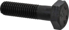 Value Collection - M10x1.50mm Metric Coarse, 40mm Length Under Head Hex Head Cap Screw - Partially Threaded, Grade 8.8 Steel, Uncoated, 17mm Hex - Apex Tool & Supply