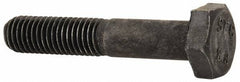 Value Collection - M10x1.50mm Metric Coarse, 55mm Length Under Head Hex Head Cap Screw - Partially Threaded, Grade 8.8 Steel, Uncoated, 17mm Hex - Apex Tool & Supply