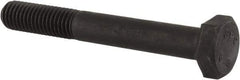 Value Collection - M10x1.50mm Metric Coarse, 75mm Length Under Head Hex Head Cap Screw - Partially Threaded, Grade 8.8 Steel, Uncoated, 17mm Hex - Apex Tool & Supply