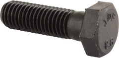 Value Collection - M12x1.75mm Metric Coarse, 40mm Length Under Head Hex Head Cap Screw - Partially Threaded, Grade 8.8 Steel, Uncoated, 19mm Hex - Apex Tool & Supply