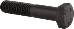 Value Collection - M12x1.75mm Metric Coarse, 60mm Length Under Head Hex Head Cap Screw - Partially Threaded, Grade 8.8 Steel, Uncoated, 19mm Hex - Apex Tool & Supply