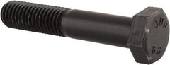 Value Collection - M12x1.75mm Metric Coarse, 65mm Length Under Head Hex Head Cap Screw - Partially Threaded, Grade 8.8 Steel, Uncoated, 19mm Hex - Apex Tool & Supply