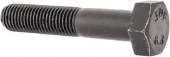 Value Collection - M8x1.00mm Metric Fine, 40mm Length Under Head Hex Head Cap Screw - Partially Threaded, Grade 8.8 Steel, Uncoated, 13mm Hex - Apex Tool & Supply