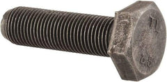 Value Collection - M10x1.00mm Metric Fine, 35mm Length Under Head Hex Head Cap Screw - Fully Threaded, Grade 8.8 Steel, Uncoated, 17mm Hex - Apex Tool & Supply