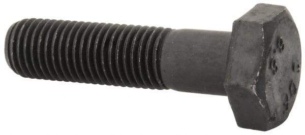 Value Collection - M10x1.25mm Metric Fine, 40mm Length Under Head Hex Head Cap Screw - Partially Threaded, Grade 8.8 Steel, Uncoated, 17mm Hex - Apex Tool & Supply