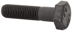 Value Collection - M10x1.25mm Metric Fine, 40mm Length Under Head Hex Head Cap Screw - Partially Threaded, Grade 8.8 Steel, Uncoated, 17mm Hex - Apex Tool & Supply