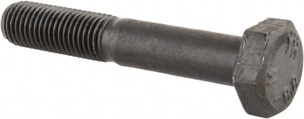 Value Collection - M10x1.25mm Metric Fine, 60mm Length Under Head Hex Head Cap Screw - Apex Tool & Supply