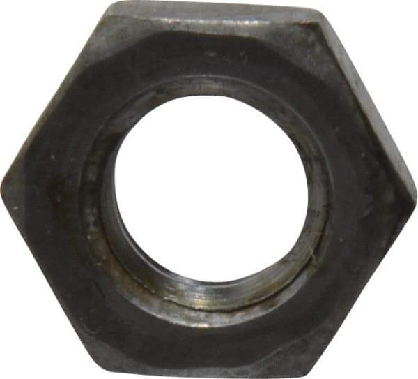Value Collection - M8x1.25 Steel Right Hand Hex Jam Nut - 13mm Across Flats, 4mm High, Uncoated - Apex Tool & Supply