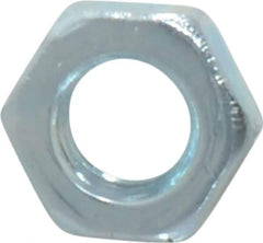 Value Collection - M6x1.00 Steel Right Hand Hex Jam Nut - 10mm Across Flats, 3.2mm High, Zinc-Plated Finish - Apex Tool & Supply