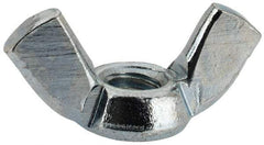 Value Collection - M5x0.80, Zinc Plated, Iron Standard Wing Nut - 2.3mm Wing Span, 11mm Wing Span - Apex Tool & Supply