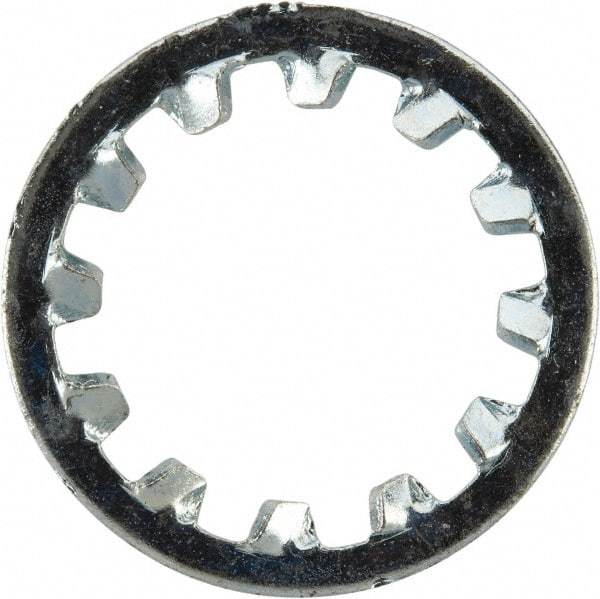 Value Collection - M16 Screw, 17mm ID, Spring Steel Internal Tooth Lock Washer - 26mm OD, Zinc-Plated, Grade 2 - Apex Tool & Supply