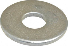Value Collection - M10 Screw, Steel Fender Flat Washer - 10.5mm ID x 30mm OD, 2.5mm Thick, Zinc-Plated Finish - Apex Tool & Supply
