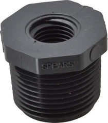 Value Collection - 3/4 x 1/4" PVC Plastic Pipe Reducer Bushing - Schedule 80, MIPT x FIPT End Connections - Apex Tool & Supply