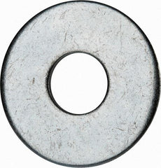 Value Collection - M12 Screw, Steel Fender Flat Washer - 13mm ID x 37mm OD, 3mm Thick, Zinc-Plated Finish - Apex Tool & Supply