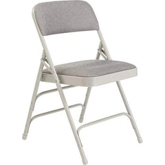 NPS - Folding Chairs Pad Type: Folding Chair w/Fabric Padded Seat Material: Steel - Apex Tool & Supply
