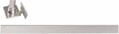 Hollaender - 6' Long x 4" High, Aluminum Toeboard - 4" Pipe, Includes Toeboard & Bag Hardware - Apex Tool & Supply