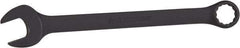 Paramount - 3/4" 12 Point Offset Combination Wrench - 15° Offset Angle, 9-43/64" OAL, Chrome Vanadium Steel, Black Finish - Apex Tool & Supply