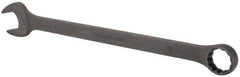 Paramount - 32mm 12 Point Offset Combination Wrench - 15° Offset Angle, 15-1/2" OAL, Chrome Vanadium Steel, Black Finish - Apex Tool & Supply