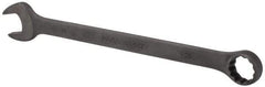 Paramount - 26mm 12 Point Offset Combination Wrench - 15° Offset Angle, 13-11/32" OAL, Chrome Vanadium Steel, Black Finish - Apex Tool & Supply