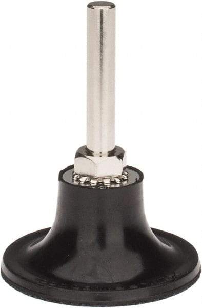 Tru-Maxx - 2" Diam Quick-Change Type R Disc Backing Pad - 1/4" Shank Diam, Soft Density, 30,000 RPM, Quick-Lok Compatible - Apex Tool & Supply