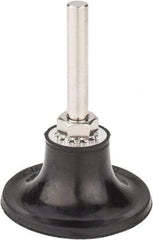 Tru-Maxx - 2" Diam Quick-Change Type S Disc Backing Pad - 1/4" Shank Diam, Medium Density, 30,000 RPM, Quick-Lok Compatible - Apex Tool & Supply