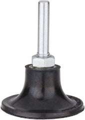 Tru-Maxx - 2" Diam Quick-Change Type P Disc Backing Pad - 1/4" Shank Diam, Hard Density, 30,000 RPM, Quick-Lok Compatible - Apex Tool & Supply