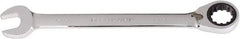 Paramount - 1-1/4" 12 Point Combination Wrench - 13° Head Angle, 16-11/16" OAL, Chrome Vanadium Steel, Polished Finish - Apex Tool & Supply