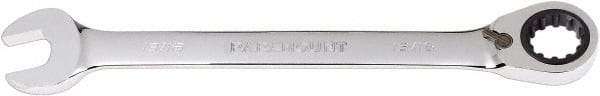 Paramount - 13/16" 12 Point Combination Wrench - 13° Head Angle, 11-3/8" OAL, Chrome Vanadium Steel, Polished Finish - Apex Tool & Supply