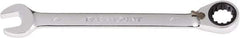 Paramount - 1/2" 12 Point Combination Wrench - 13° Head Angle, 7" OAL, Chrome Vanadium Steel, Polished Finish - Apex Tool & Supply